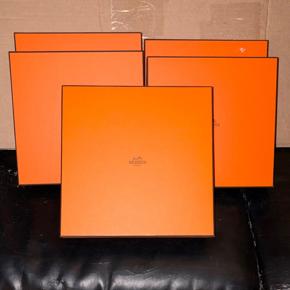 Hermes Orange Gift Boxes